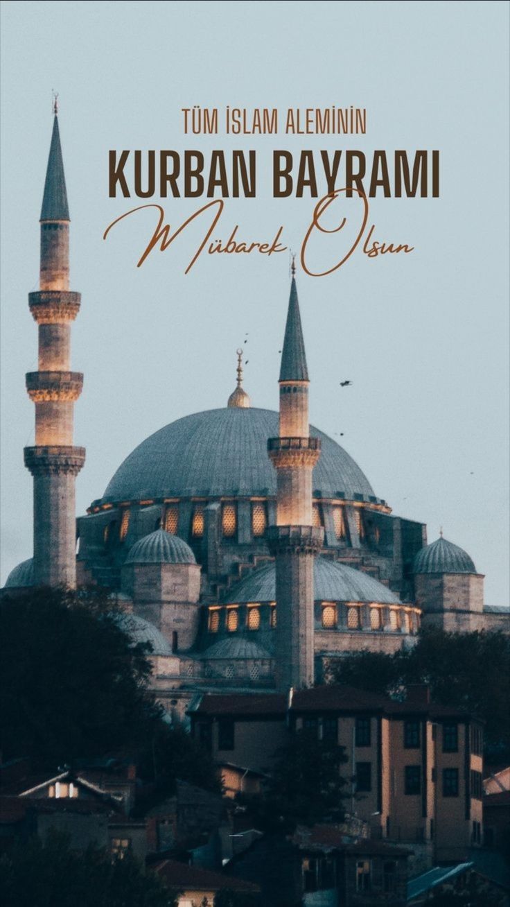 Tüm İslam Aleminin Kurban Bayramı Mübarek olsun.