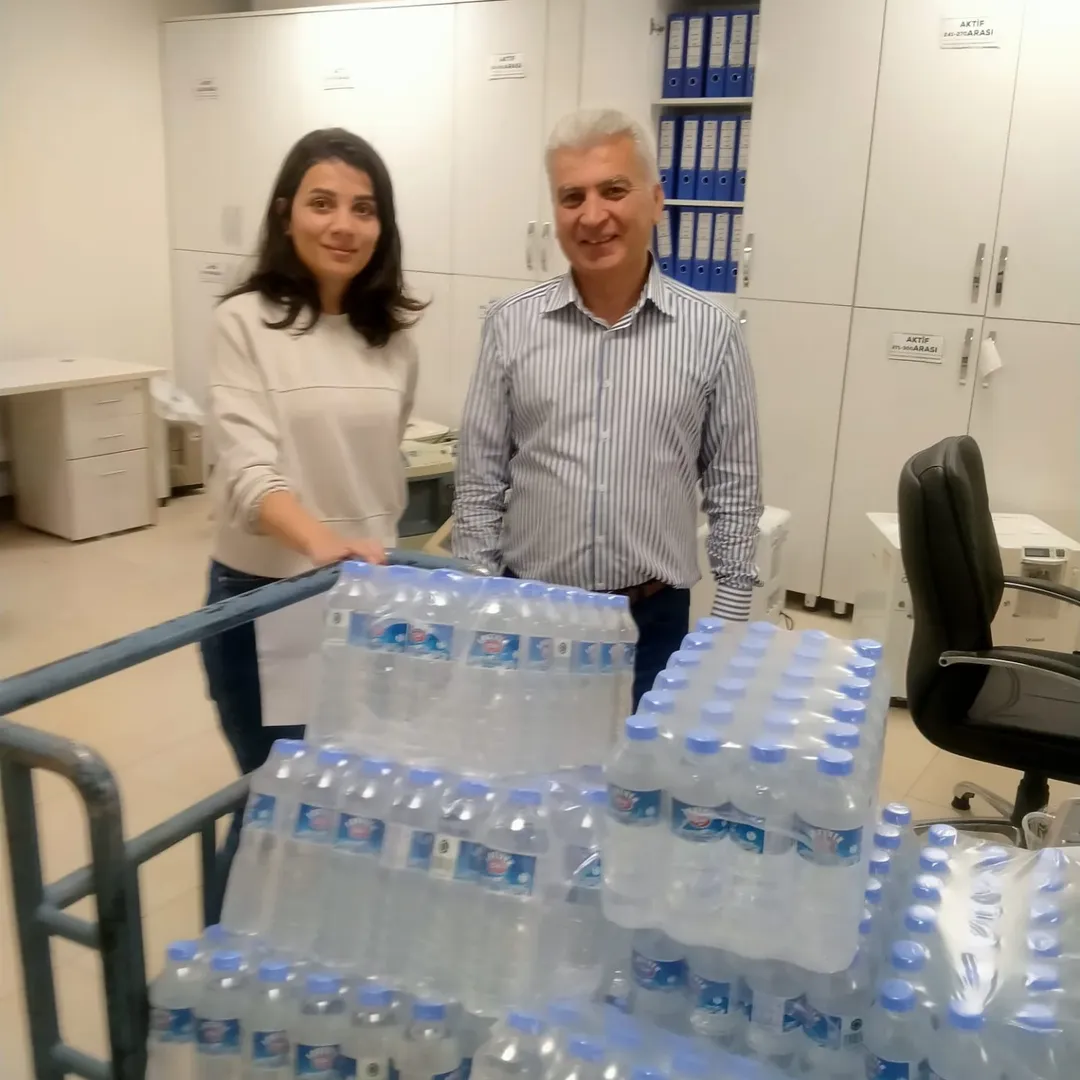 Üyelerimizin Aylık Su İhtiyacını Karşılıyoruz.